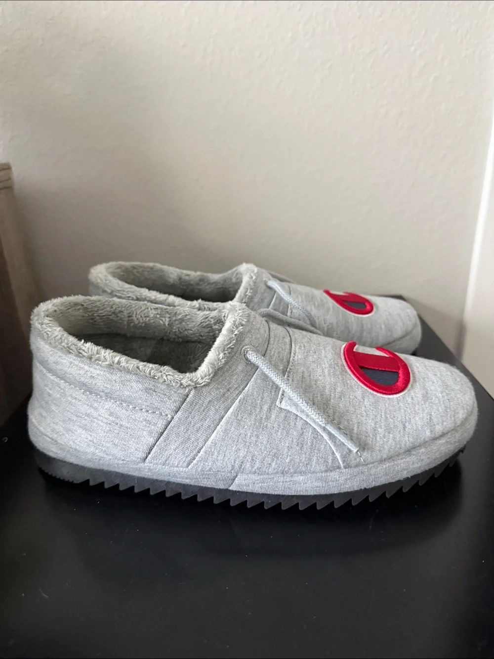 Champion University Slippers “Heather Gray”
